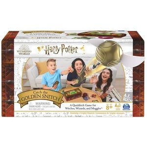 Spin Master Games - Harry Potter Catch The Golden Snitch, A Quidditch Board Game